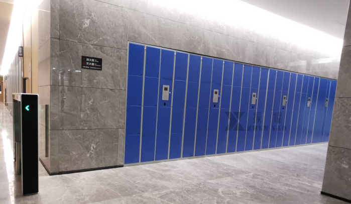 振耀科技智能員工儲物柜，員工電子鞋柜智能手機柜廠家