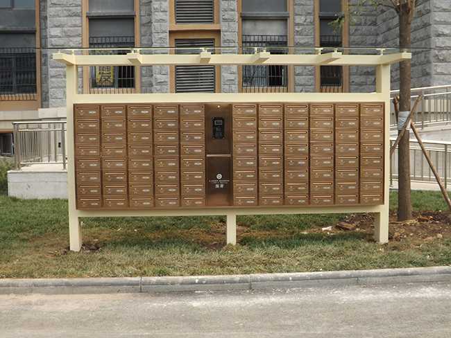 住宅小區(qū)智能信報箱