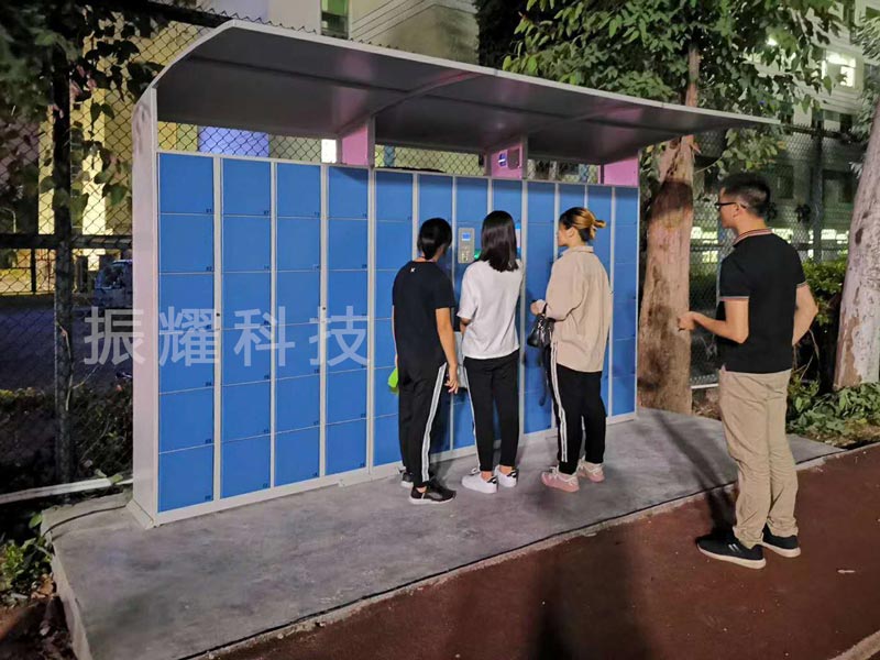 振耀指紋寄存柜,戶(hù)外指紋存包柜